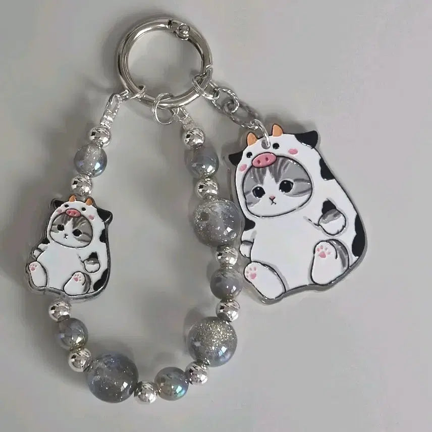 [BUNJANG] Morph Sand Beads Keyring / 모프샌드 비즈 키링 (개딩 4000