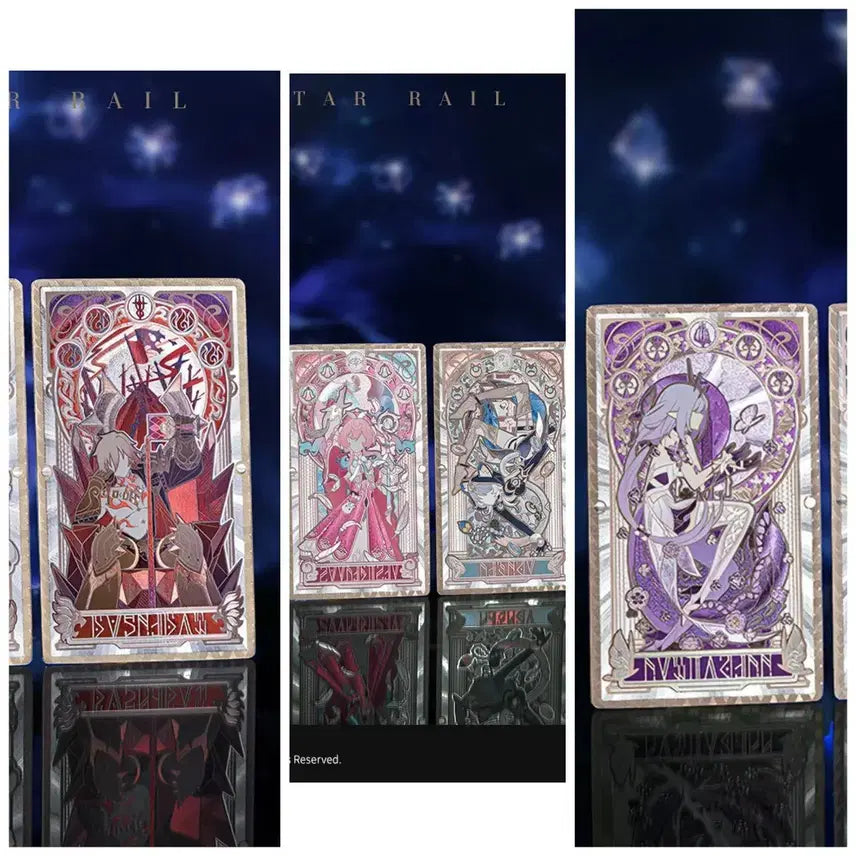 [BUNJANG] Descendants of the Golden Age Hologram Card Hyacinth Cypher Set / 황금의 후예 홀로그램 카드 마이데이 카스토리스 히아킨 사이퍼 세트 붕괴 스타레일