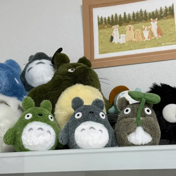 [BUNJANG] Studio Ghibli My Neighbor Totoro 3-Piece Totoro Doll Bundle Set / 지브리  이웃집토토로) 토토로 인형 3종 일괄