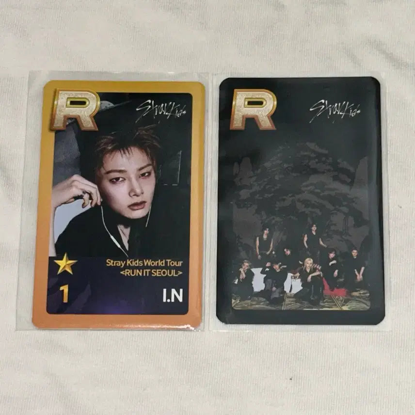 [BUNJANG] Stray Kids SKZ I.N Superstar Mission Event Photocard Bundle Set / (일괄) 스트레이키즈 스키즈 아이엔 슈스제 미션 이벤트 포카