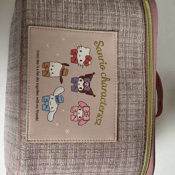 [BUNJANG] Sanrio Genuine Makeup Box Organizer / 산리오 정품 메이크업 박스(보관함)