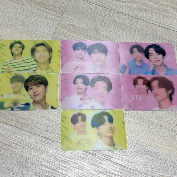 [BUNJANG] BTS Bangtan Sonyeondan Chilsung Cider Lenticular Photocard Bundle Set / [일괄] BTS 방탄소년단 칠성사이다 렌티큘러 포카 판매합니다