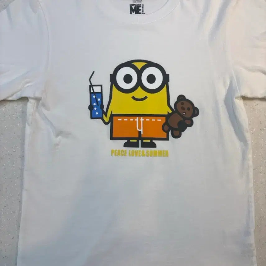 [BUNJANG] Uniqlo Minions Short Sleeve T-Shirt / 유니클로 미니언즈 반팔