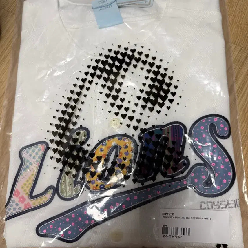 [BUNJANG] KOISEIO Samsung Lions White SM Jersey / 코이세이오 삼성라이온즈 화이트 SM 유니폼