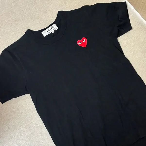 [BUNJANG] Comme des Garçons Short Sleeve T-Shirt Black Women's Size S / 꼼데가르송 반팔