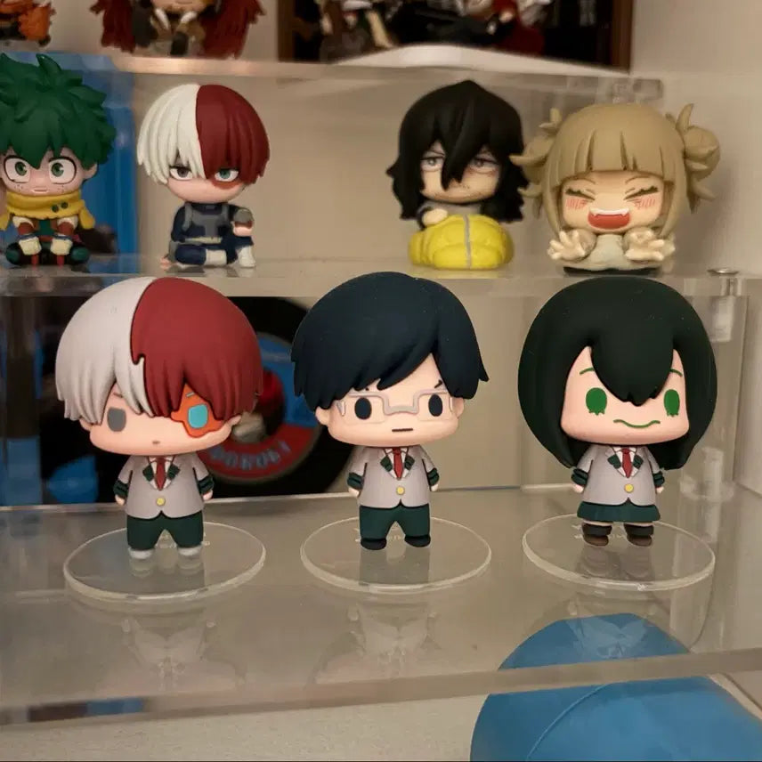 [BUNJANG] My Hero Academia Chokkorin Mini Figures (Bundle Set) / (일괄) 나히아 쵸코린 초코린 쇼토 이이다 츠유 미니 피규어