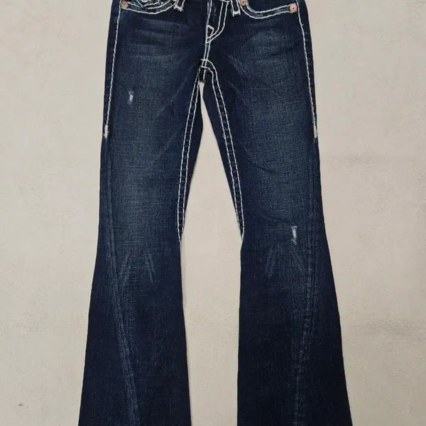 [BUNJANG] True Religion Joey Super T Bootcut Denim Pants / 트루릴리젼 조이 슈퍼 T 부츠컷 데님 팬츠 급처