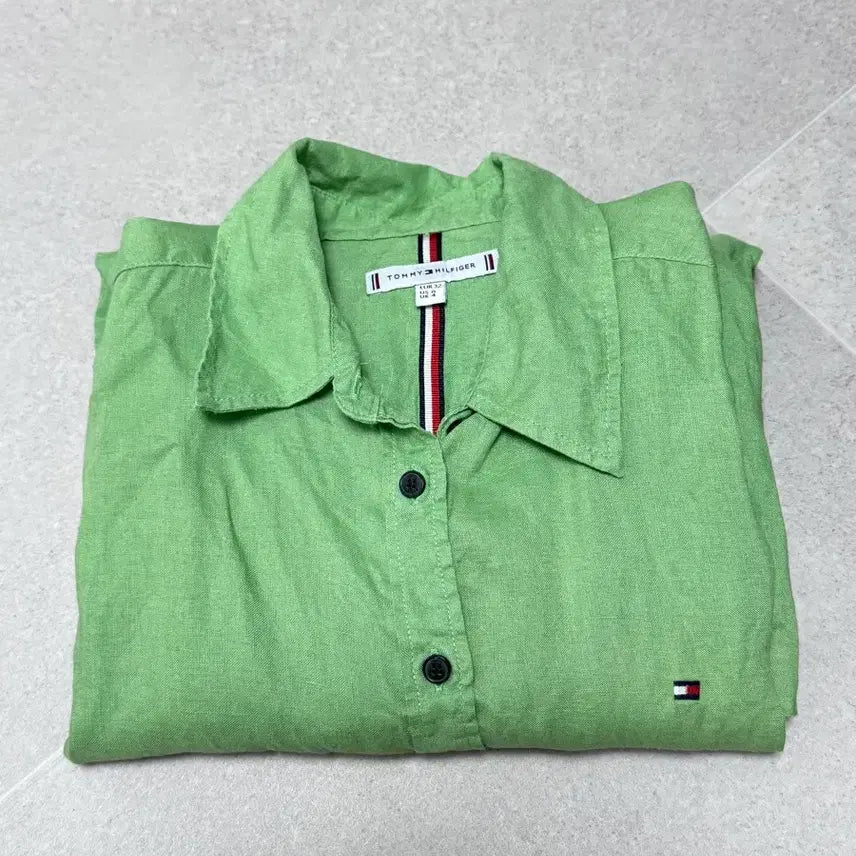 [BUNJANG] Tommy Hilfiger Linen Shirt Size 32 / 타미힐피거 린넨셔츠 32사이즈