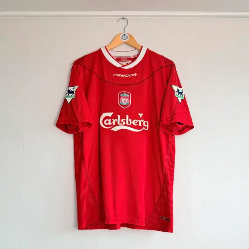 [BUNJANG] Liverpool Home Jersey 2002-2004 European Size M / 02-04 리버풀 홈