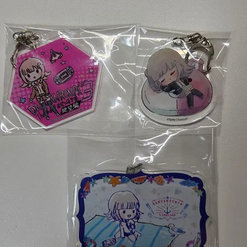 [BUNJANG] Danganronpa Nanami Chiaki Acrylic Keyring / 단간론파 나나미 치아키 아크릴 키링