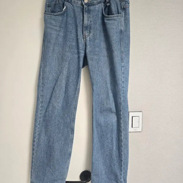 [BUNJANG] Wooyoungmi 21SS Long Straight Light Wash Jeans Size 46 / 우영미 롱스트레이트 연청 46사이즈팝니다 21SS