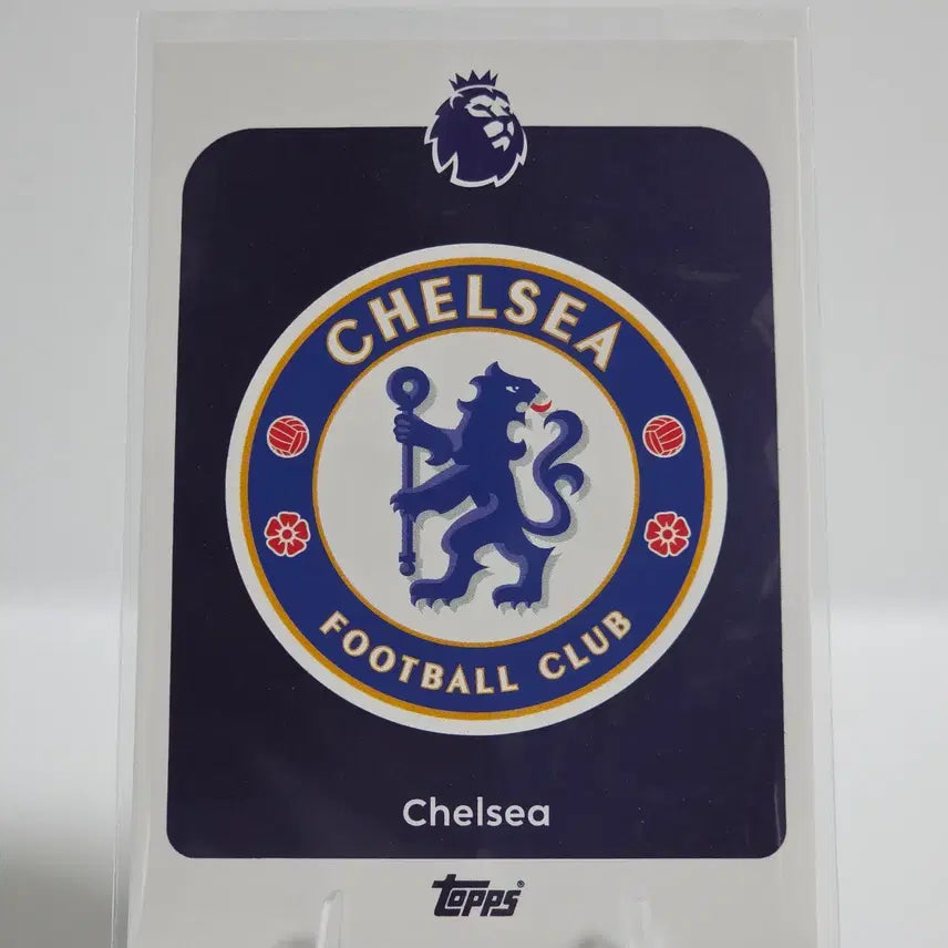 [BUNJANG] Topps 25/26 Chelsea Team Logo Card / 탑스 EPL 첼시 팀 로고 카드