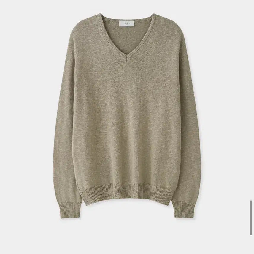 [BUNJANG] J.RIUM Breeze Summer Slub V-Neck Knit / 제이리움 브리즈 썸머 슬럽 브이넥 니트 새상품