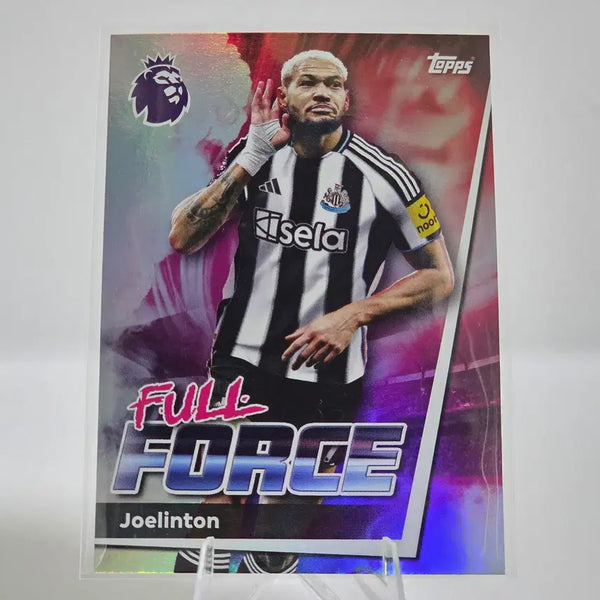 [BUNJANG] Topps Premier League Joelington Full Force Card (Newcastle) / 탑스 프리미어리그 조엘린톤 풀포스 카드 (뉴캐슬)