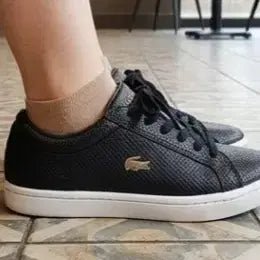 [BUNJANG] Lacoste Leather Sneakers (US 5) / 정품)라코스테  가죽  스니커즈  (225)