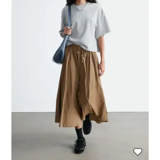 [BUNJANG] And Other Stories Boxy Cotton T-Shirt S Grey / [새상품]앤아더스토리즈 박시코튼 티셔츠 S 그레이 (새상품)