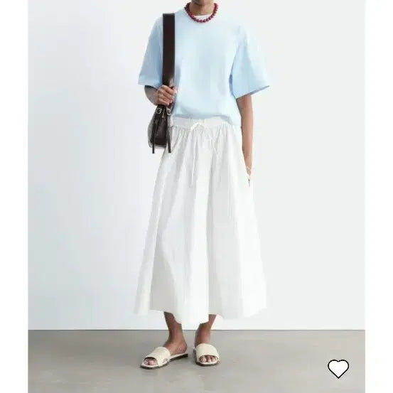 [BUNJANG] And Other Stories Boxy Cotton T-Shirt S Light Blue / [새상품]앤아더스토리즈 박시코튼 티셔츠 S 연블루(새상품)