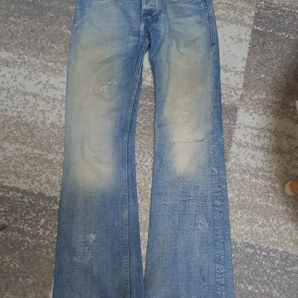 [BUNJANG] Diesel Zathan 0071J Vintage Oil Wash Bootcut Denim Pants / [W29/30] 디젤 자탄 0071J 빈티지 오일워싱 부츠컷 데님팬츠