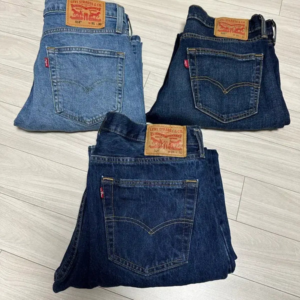 [BUNJANG] Levi's 501, 505, 514 Bundle Set / 남성 리바이스 3개 세트 일괄