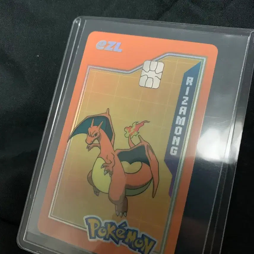 [BUNJANG] Pokemon Charmander Transit Card / 포켓몬 교통카드 리자몽