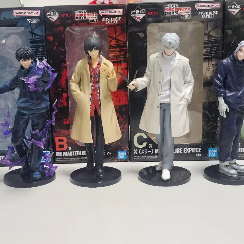[BUNJANG] Sakura Days Ichiban Kuji Figures (A-D Prize) Bundle Set / 사카모토 데이즈 제일복권 A~D상 일괄판매