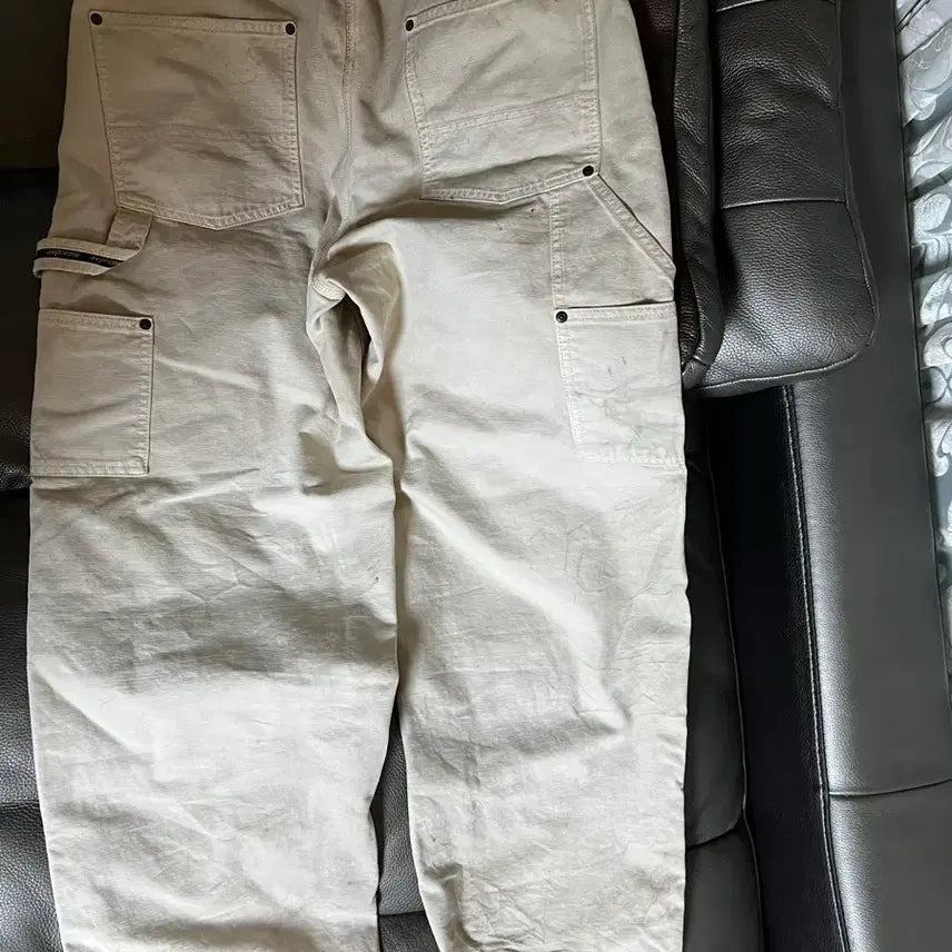 [BUNJANG] Supreme One Double Knee Painter Pants Natural / 슈프림 원 더블니 페인터 팬츠 내츄럴 26ss