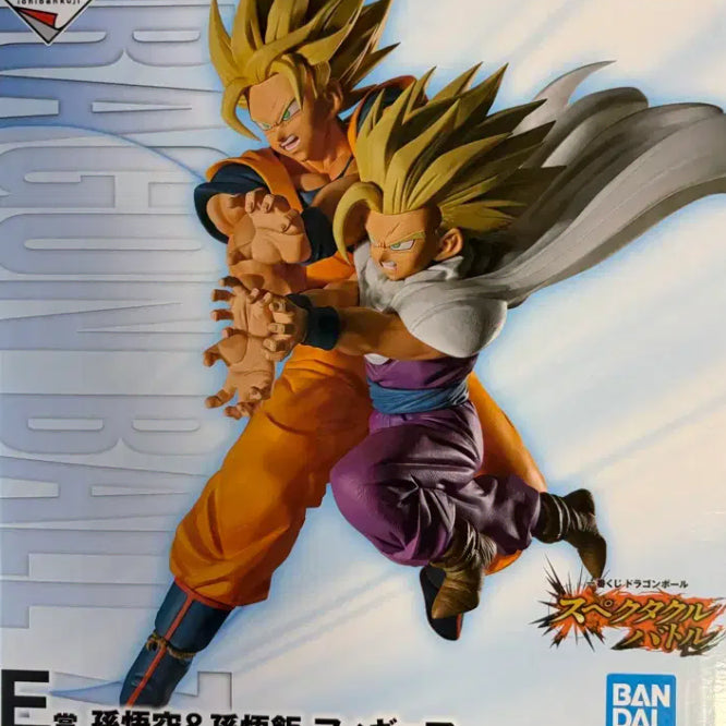 [BUNJANG] Dragon Ball Spectacle Battle Ichiban Kuji E Prize Son Goku & Son Gohan Figure (Sealed) / 미개봉 택포20)드래곤볼 스펙타클 배틀 제일복권 E상 손오공&손오반 피규어
