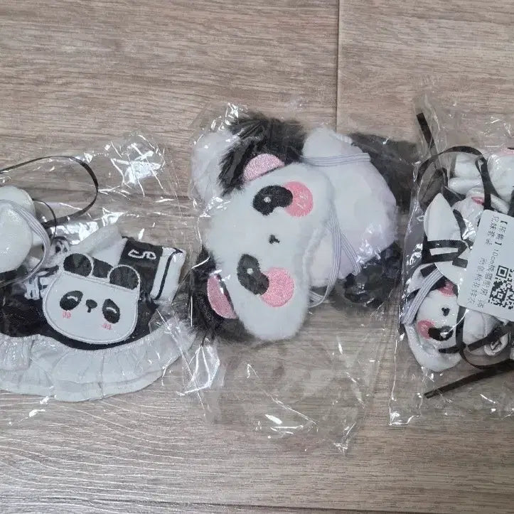 [BUNJANG] 10cm Doll Clothes Panda Chef Outfit / [원가이하] 10cm인형옷 팬더주방장 판다주방장 특전 포함