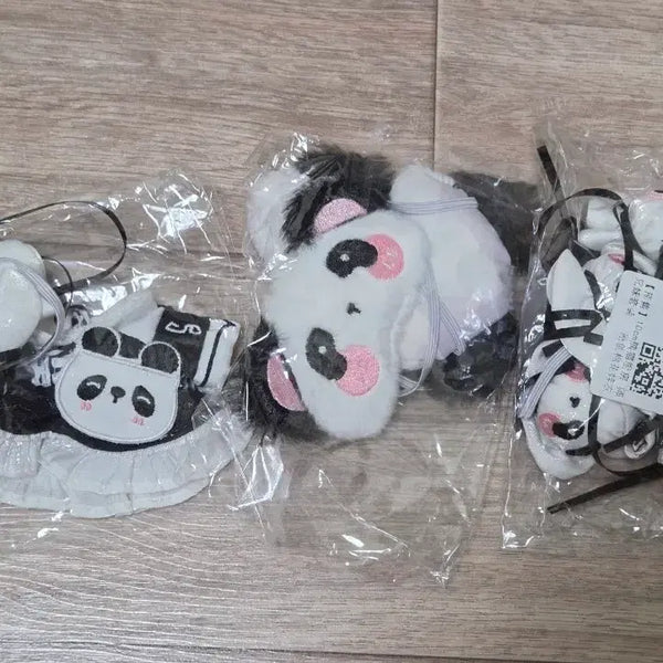 [BUNJANG] 10cm Doll Clothes Panda Chef Outfit / [원가이하] 10cm인형옷 팬더주방장 판다주방장 특전 포함