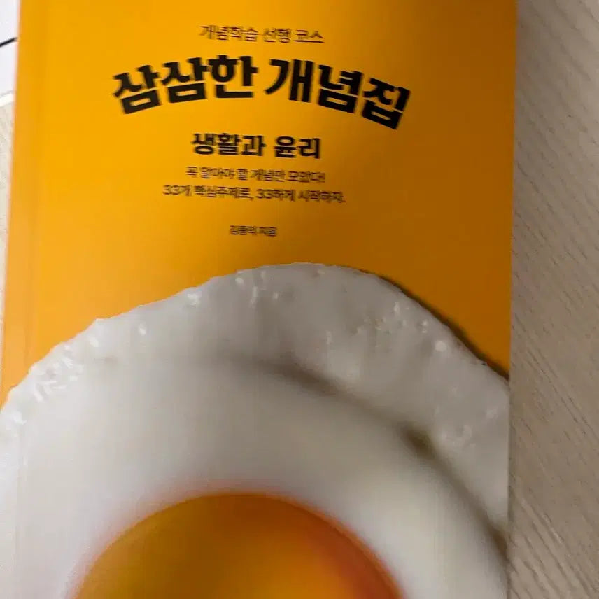 [BUNJANG] Megastudy Kim Jong-ik T Korean Philosophy Speed 33 Concept Book / 메가스터디 김종익T 생윤 스피드 삼삼한 개념집