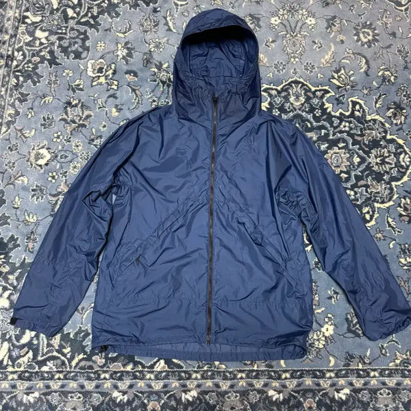 [BUNJANG] Goldwin Ripstop Windbreaker Jacket Blue Navy / 5) 골드윈 립스탑 바림막이 블루 네이비