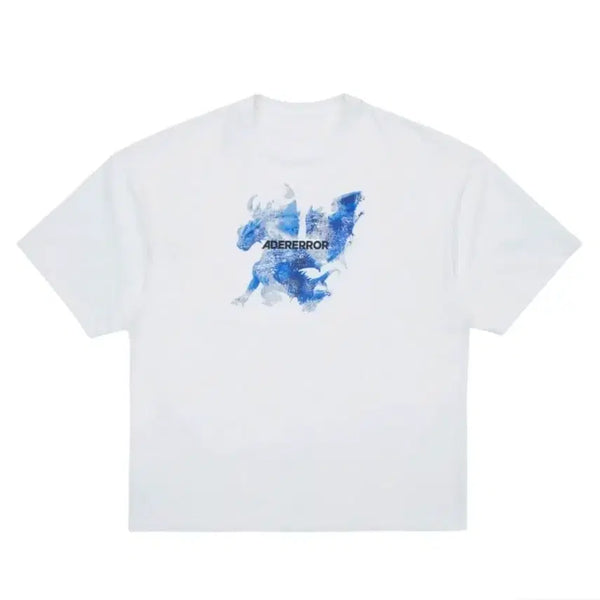 [BUNJANG] Ader Error Azure T-Shirt Off White / [L] 아더에러 아주르 Azure 티셔츠 오프화이트