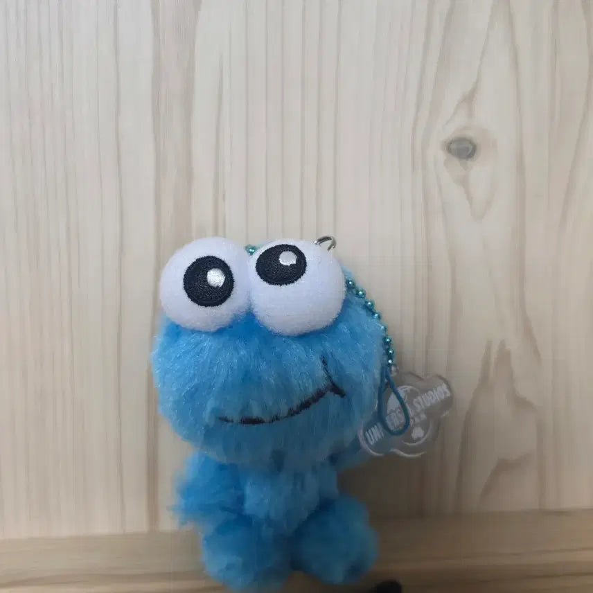 [BUNJANG] Universal Studios Japan Cookie Monster Keychain / 유니버셜 스튜디오 재팬 쿠키몬스터 키링