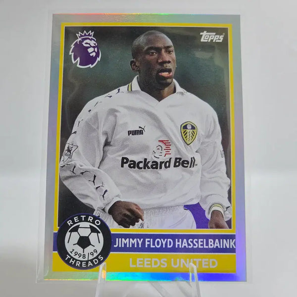 [BUNJANG] Topps Premier League Hasselbainck Retro Threads (Leeds) / 탑스 프리미어리그 하셀바잉크 레트로 스레드 (리즈)
