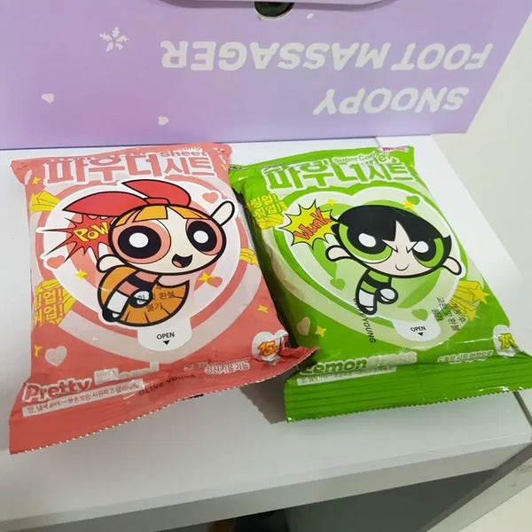 [BUNJANG] Miss Sasa Super Cooling Powder Sheet Set (Floral & Lemongrass) / 미스사사 슈퍼 쿨링 파우더 시트 2종 일괄