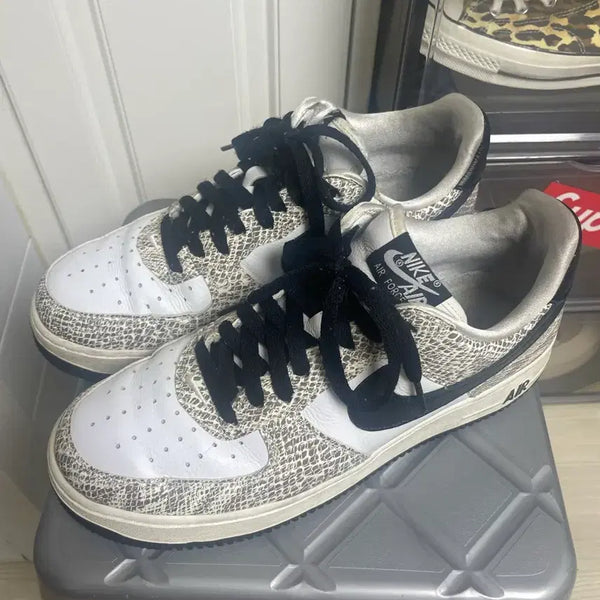 [BUNJANG] Nike Air Force 1 Cocoa Snake / 나이키 에어포스 코코아 스네이크 뱀피