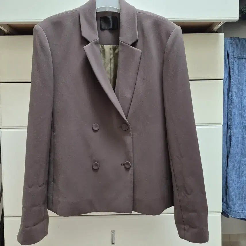 [BUNJANG] ORR Double Button Jacket S (Olive Khaki) / ORR 더블버튼쟈켓S(진카키. 실물이예쁨)