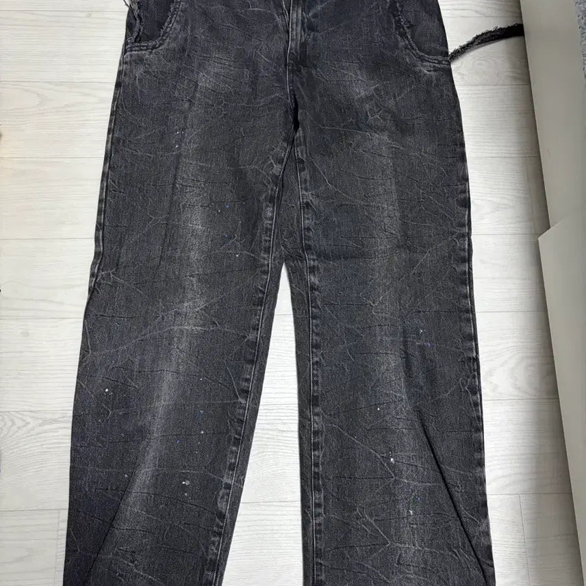 [BUNJANG] Zara x ADER ERROR Slit Jeans Black 40 / 자라 아더에러 슬릿 진 블랙 40