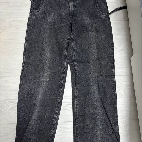 [BUNJANG] Zara x ADER ERROR Slit Jeans Black 40 / 자라 아더에러 슬릿 진 블랙 40