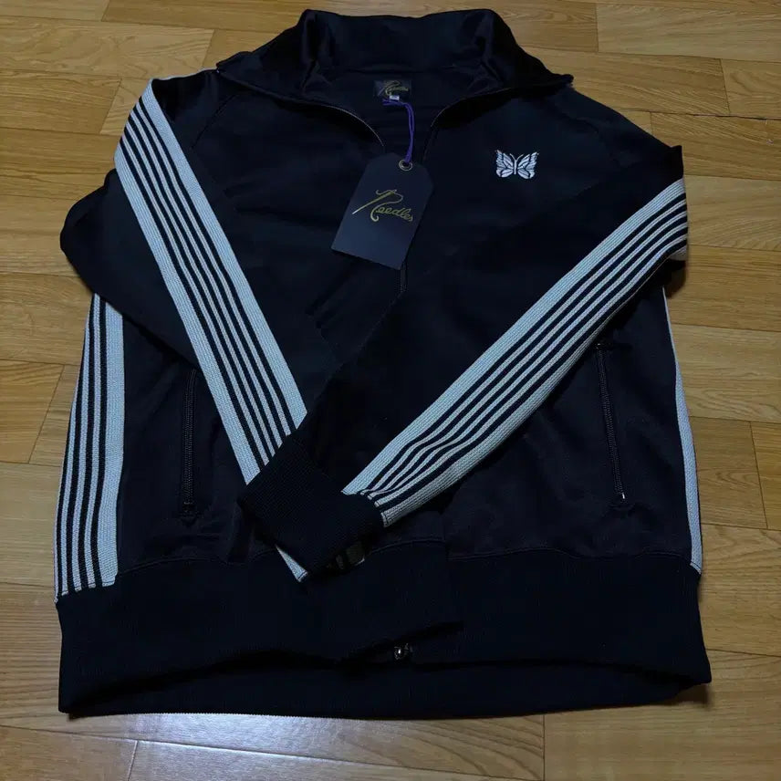 [BUNJANG] Needles LHP Exclusive Track Jacket Black M New / [M] 니들스 LHP 별주 트랙자켓 새상품
