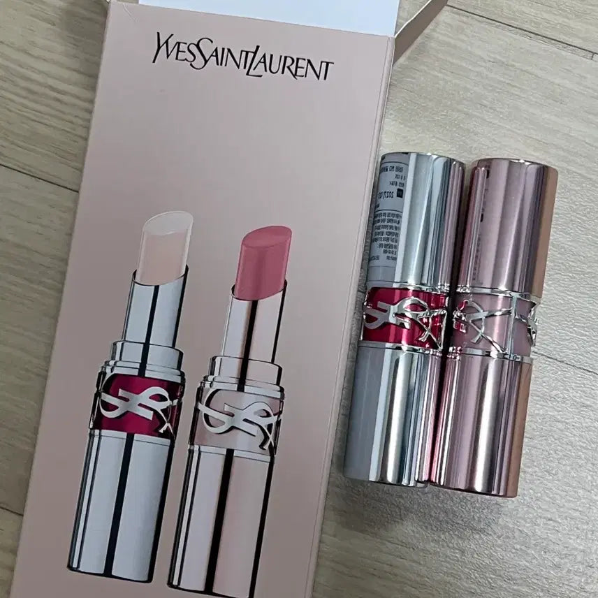 [BUNJANG] Yves Saint Laurent Lip Set (44B Nude Lavallière, Plumper) / 입생로랑 립 세트 (44B 누드라발리에, 플럼퍼)