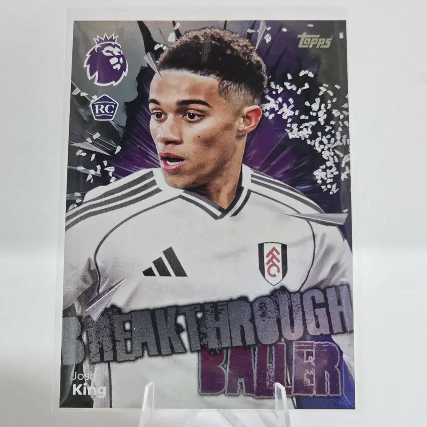 [BUNJANG] Topps Premier League Josh King Breakthrough Baller RC (Fulham) / 탑스 프리미어리그 조쉬 킹 브레이크스루 볼러 RC (풀럼)
