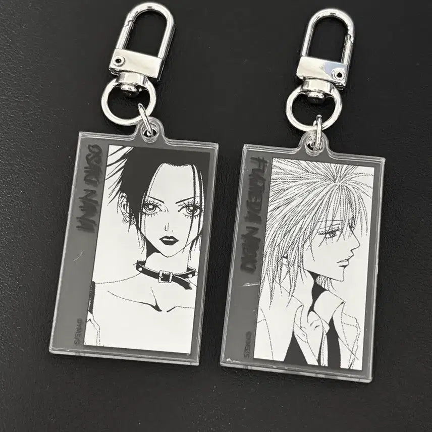 [BUNJANG] Toonique Nana Cafe Acrylic Keychain Bundle / 투니크 나나 카페 아크릴 랜덤 키링 일괄
