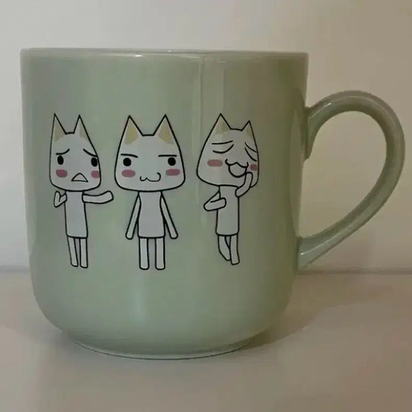 [BUNJANG] 1999 Dokodemo Issho Toro Ceramic Cup / 1999년 고전 도코데모잇쇼토로 도기 컵