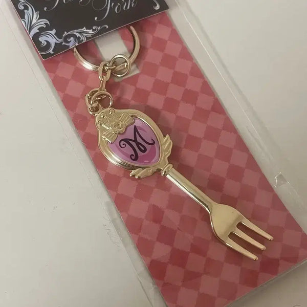 [BUNJANG] Yumeiro Patissiere Spirit Fork Keyring (Sealed) / 꿈빛파티시엘 정령 포크 키링 미개봉