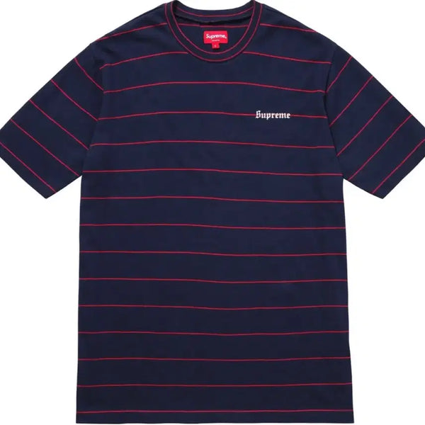 [BUNJANG] Supreme 16SS Pin Stripe Top Navy / (M)슈프림 16SS 핀 스트라이프 탑 네이비