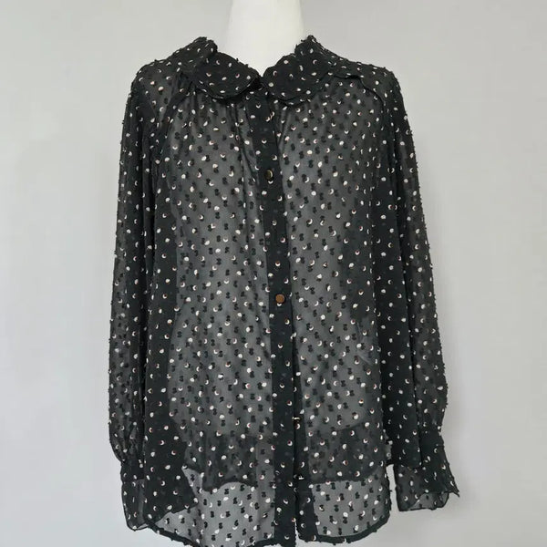 [BUNJANG] on&on See-through Summer Blouse / 새상품) on&on 시스루 여름 BL