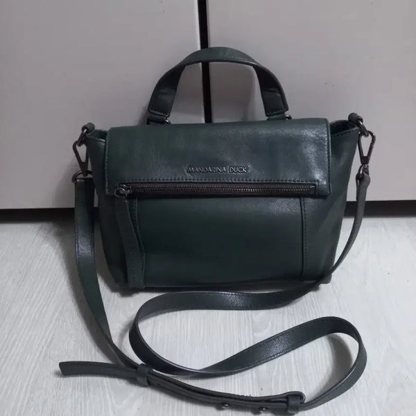 [BUNJANG] Mandarin Duck Lambskin Crossbody Bag / 만다리나덕 램스킨 크로스백