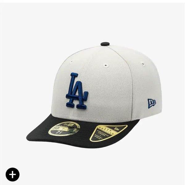 [BUNJANG] New Era MLB World Series LA Dodgers Low Profile Fitted Cap Stone / 뉴에라 MLB 월드 시리즈 LA 다저스 로우 프로파일 피티드캡 스톤 볼캡