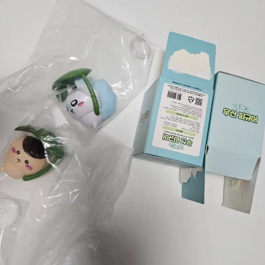 [BUNJANG] Chikawa Umbrella Figure Momonga & Kurimanju Bundle / 롯데시네마 치이카와 우산피규어 모몽가, 쿠리만쥬 일괄 팝니다